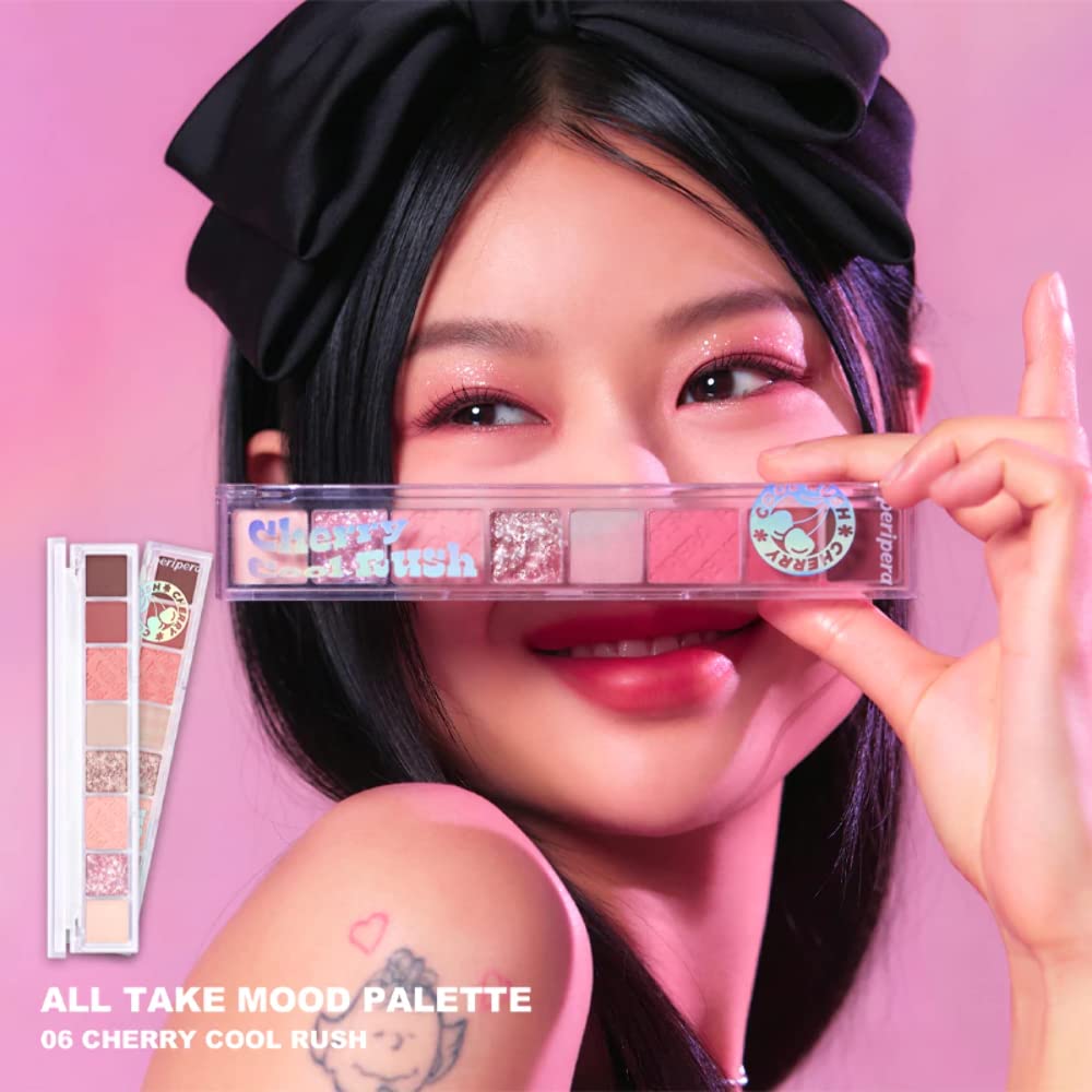 Peripera All Take Mood Palette 05 Whisper Of Milky Spring