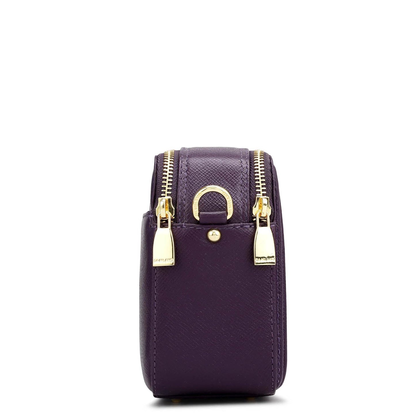 Da Milano Small Leather Sling - Purple (02065)