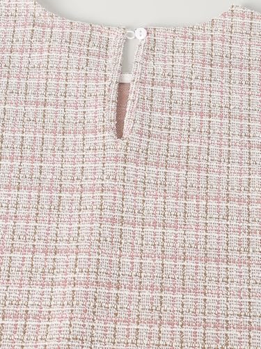 Max Girls Boucle Dress (Pink_14-16 Y)