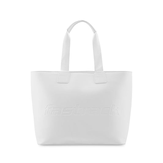 Fastrack White Tote Bag for Women