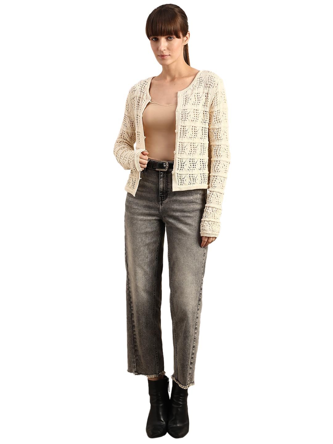 VERO Moda Women's Cotton Modern Pullover Sweater