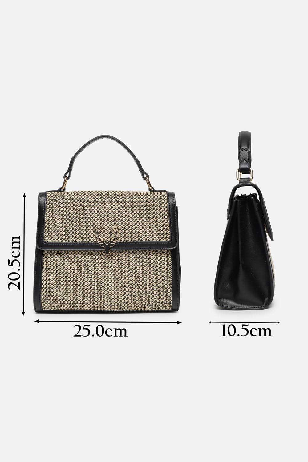 Women Beige Casual Handbag