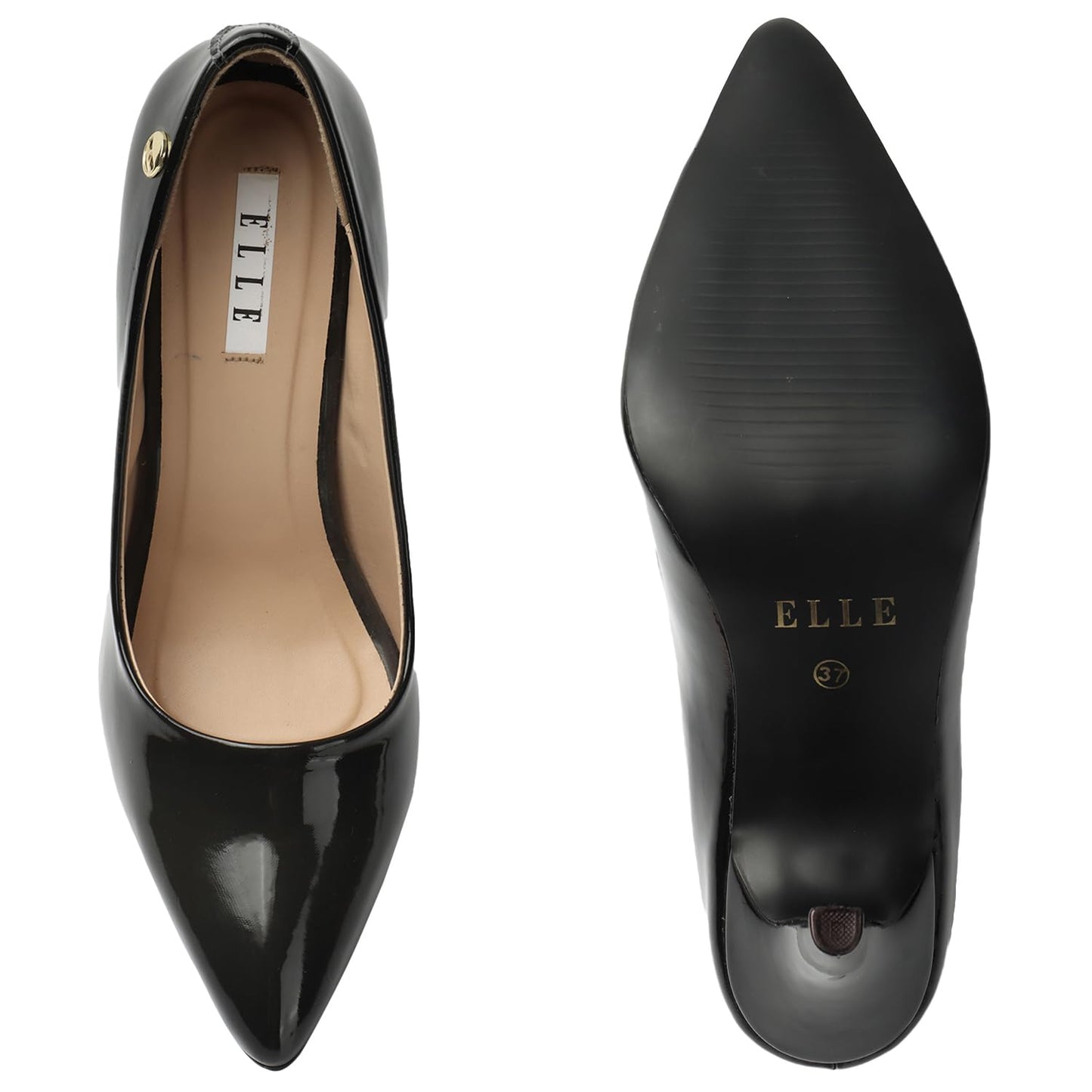 ELLE Women Shoes,Black,UK-7
