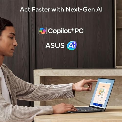 ASUS Zenbook S14 (2026),Smartchoice,Intel Core Ultra 7 (Series 3),16GB RAM,512GB SSD,3K OLED, Touchscreen,14"(35.5 cm),Win 11, M365 Basic(1Y),Office 24, White, 1.2 Kg, UX5406AA-SU463WS,Copilot+ PC