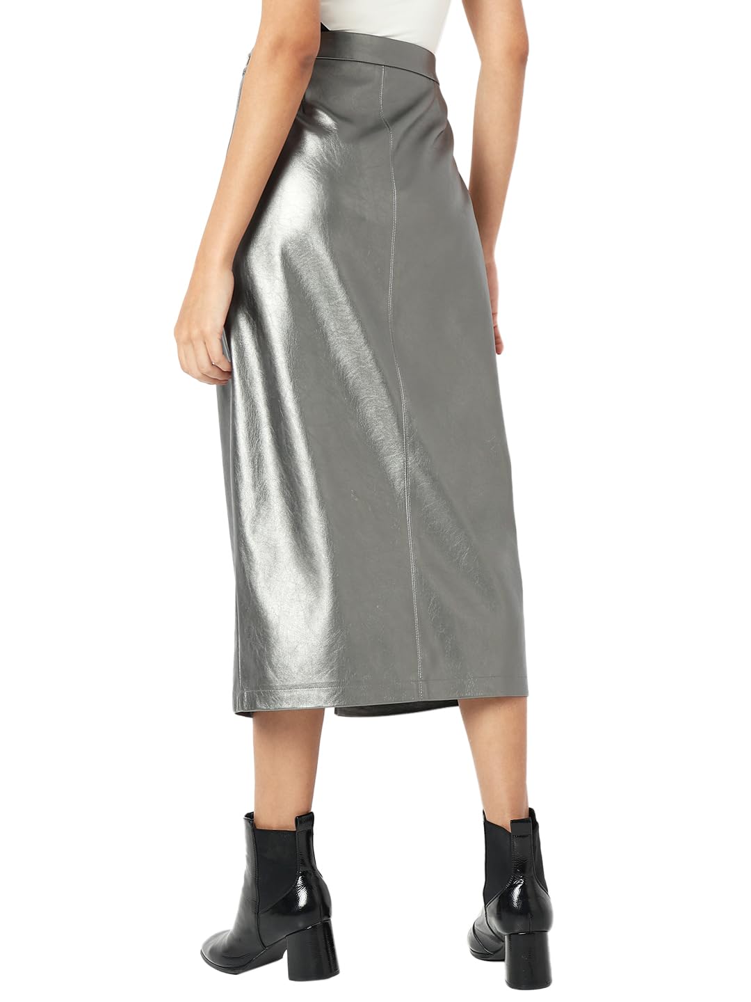 VERO MODA Womens Straight Fit High Rise Skirt