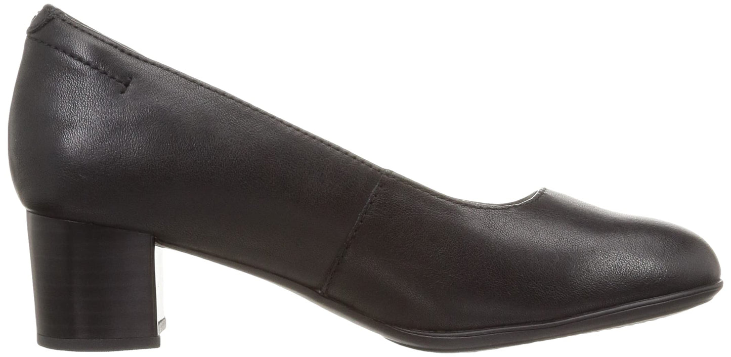 Clarks Linnae Pump Black Leat UK-6