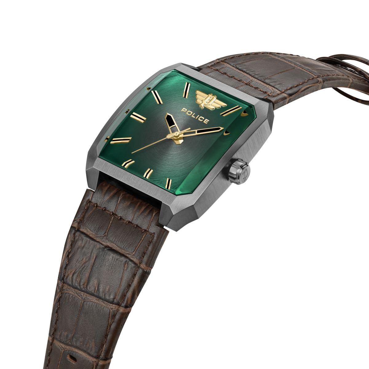 Police Analog Green Dial Men's Casual Watch