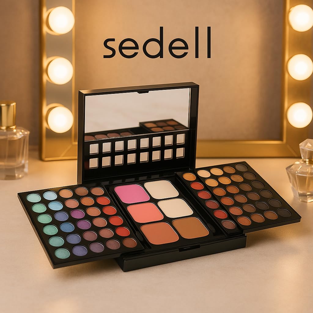 Sedell Paris GlowSlide Makeup Palette – 78 Shades of Stunning
