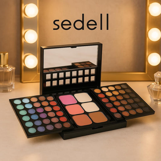 Sedell Paris GlowSlide Makeup Palette – 78 Shades of Stunning