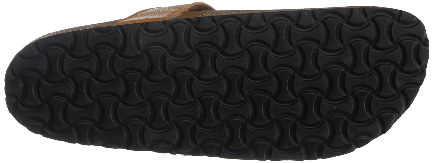 Centrino Women’s Berkin-Style Slip-On Sandals | Open Toe Design | Soft PU Footbed | Lightweight & Comfortable | Arch Support | On-Grip Sole | Casual Outdoor Wear (7692)