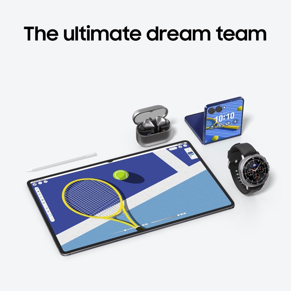 Samsung Galaxy Tab S11 Ultra with AI, S Pen in-Box, 36.9 cm (14.6 inch) Dynamic AMOLED 2X Display, 12 GB RAM, 256 GB Storage, Wi-Fi Tablet, Silver