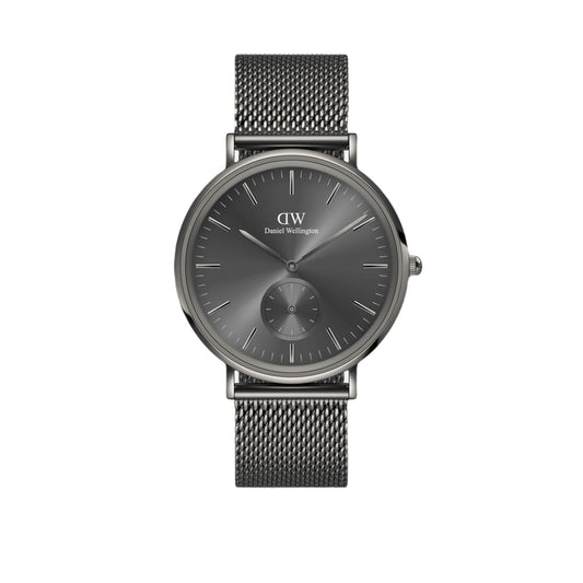 DANIEL WELLINGTON Men Graphite Grey Round Analogue Watch- DW00100712K