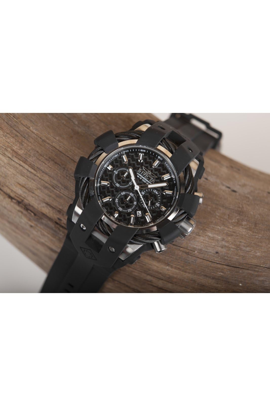 Invicta Bolt Analog Black Dial Men's Watch-23855