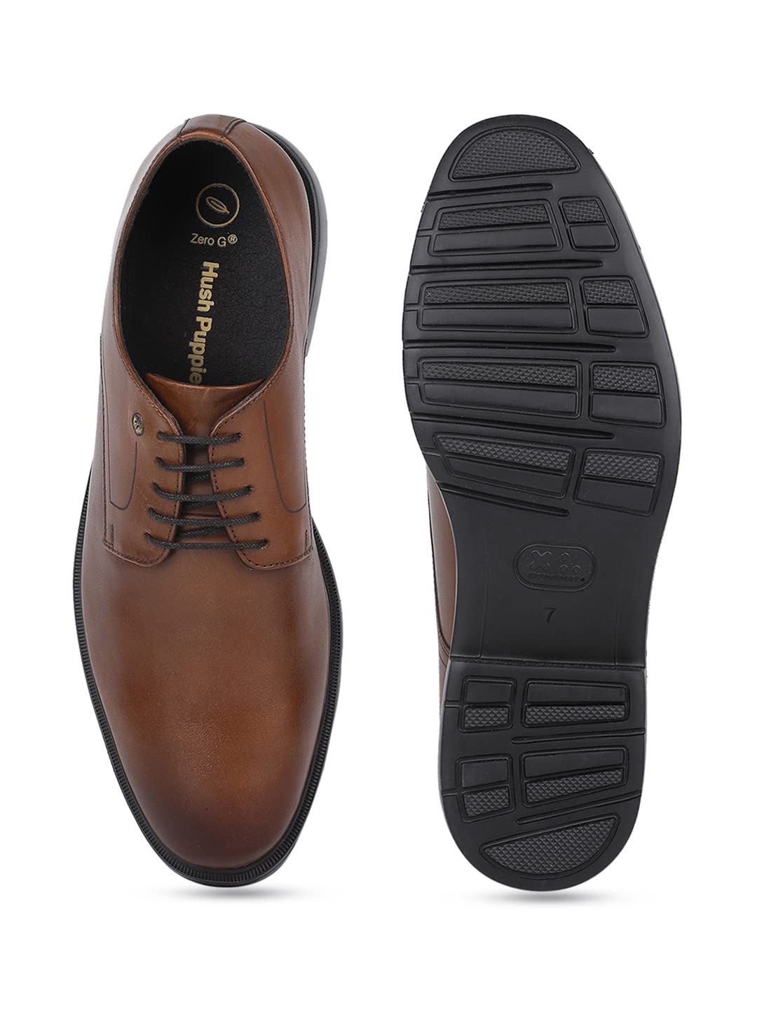 Hush Puppies Men Formal Shoes - Tan (9 UK)