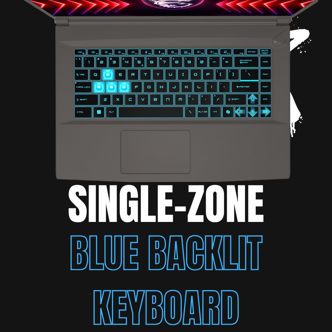 MSI Thin 15, Intel 13th Gen. i5-13420H, 40CM FHD 144Hz Gaming Laptop (16GB/512GB NVMe SSD/Windows 11 Home/NVIDIA GeForce RTX 3050, GDDR6 4GB/Cosmos Gray/1.86Kg) B13UC-125IN