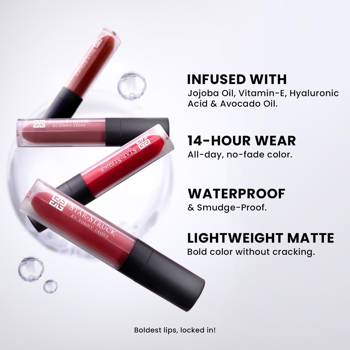 StarStruck by Sunny Leone Matte Liquid Lip Color - Coral Twist 4.5ml