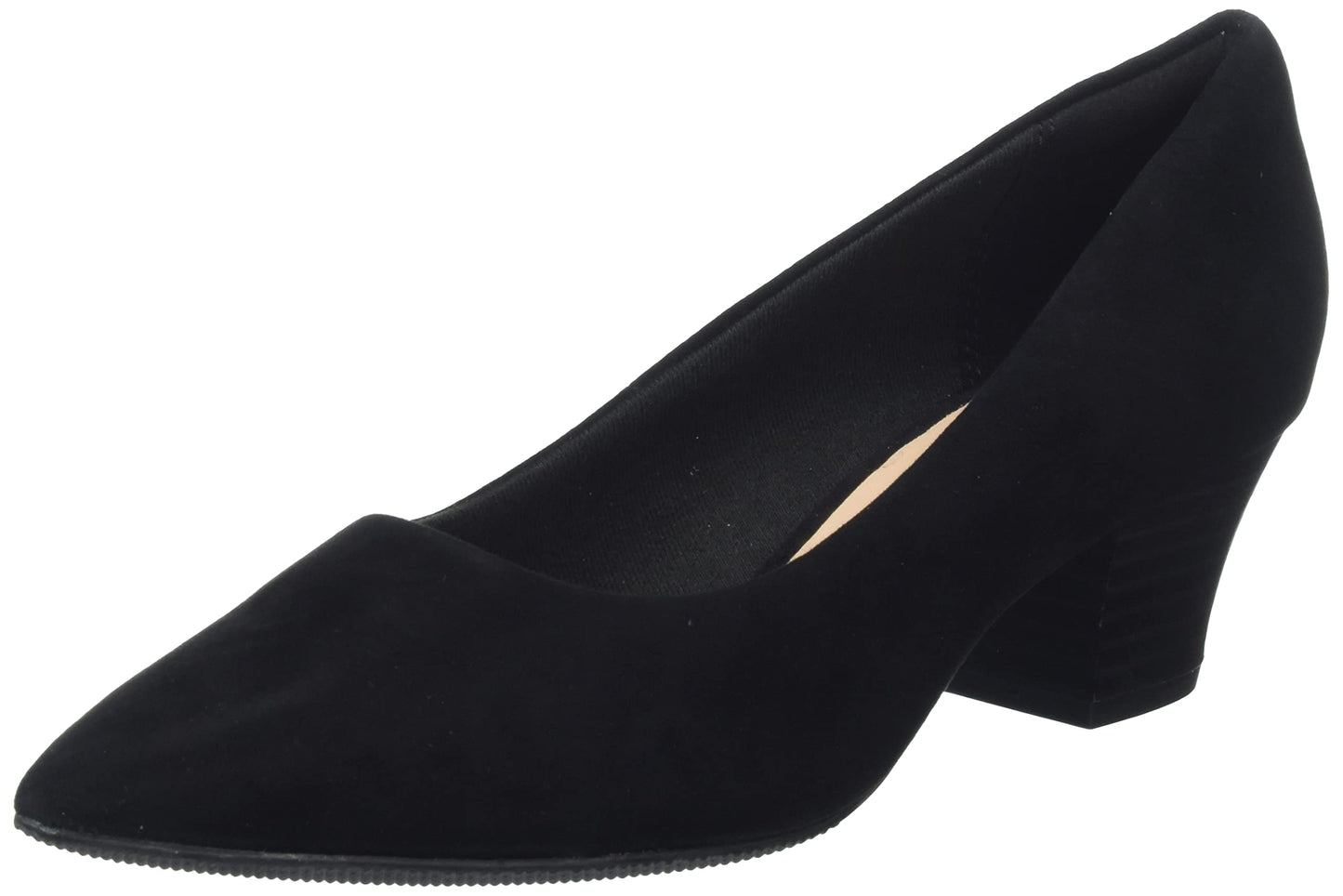 Clarks Women Teresa Step Pump Black SDE UK-6