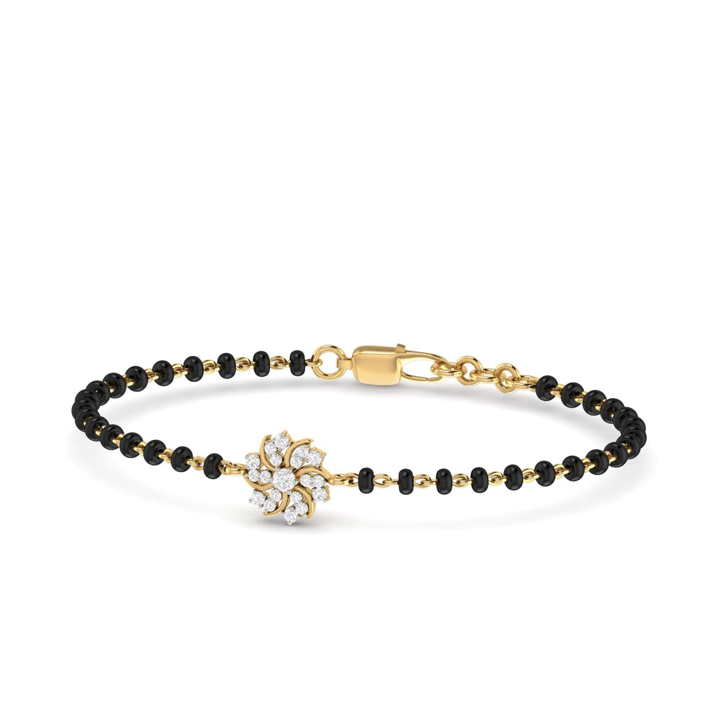 PC Jeweller 18k (750) Yellow Gold and Diamond Bracelet for Women