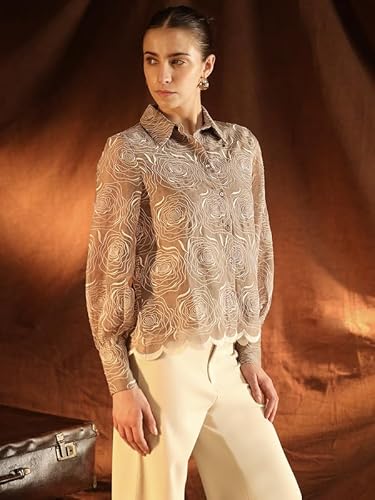 Kazo Gwyneth Shirt (Beige_XL)
