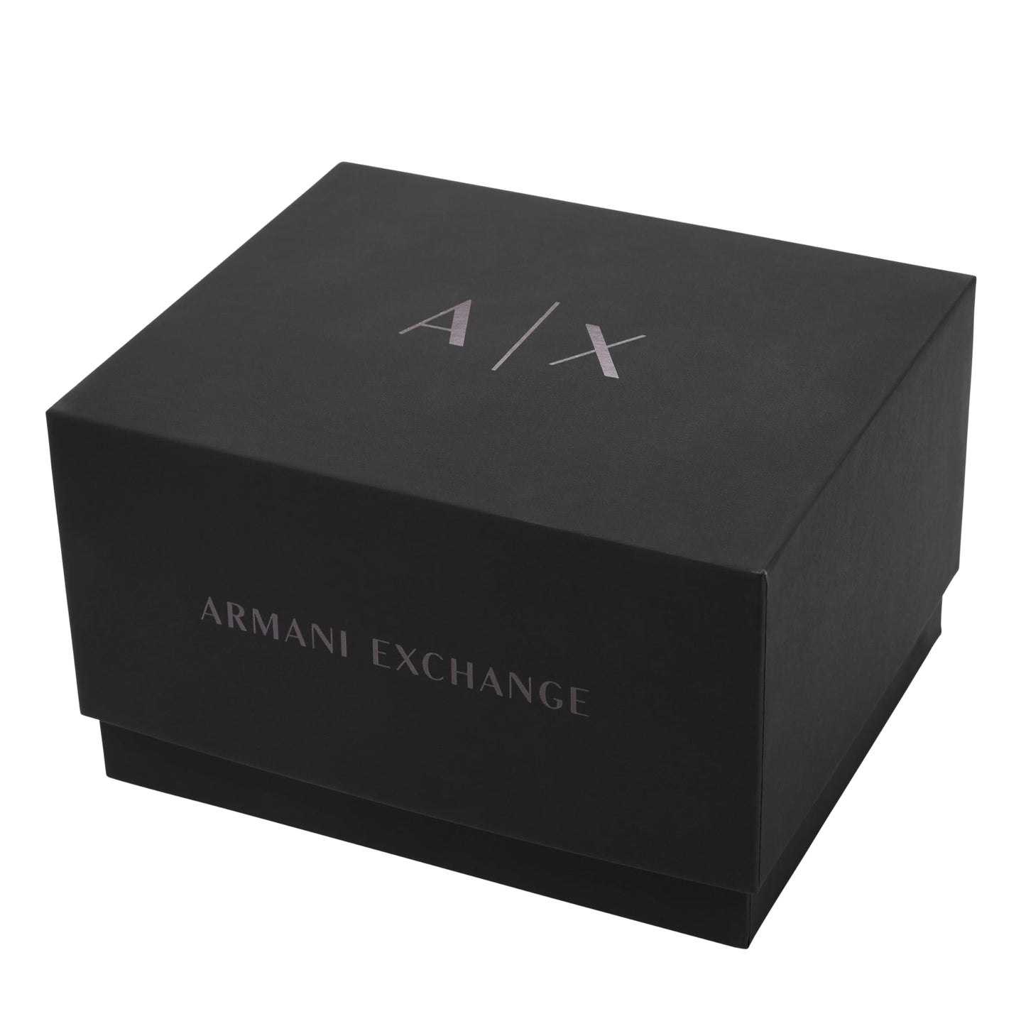 Armani Exchange Stainless Steel Analog Black Dial Men Watch-Ax7154Set, Black Band