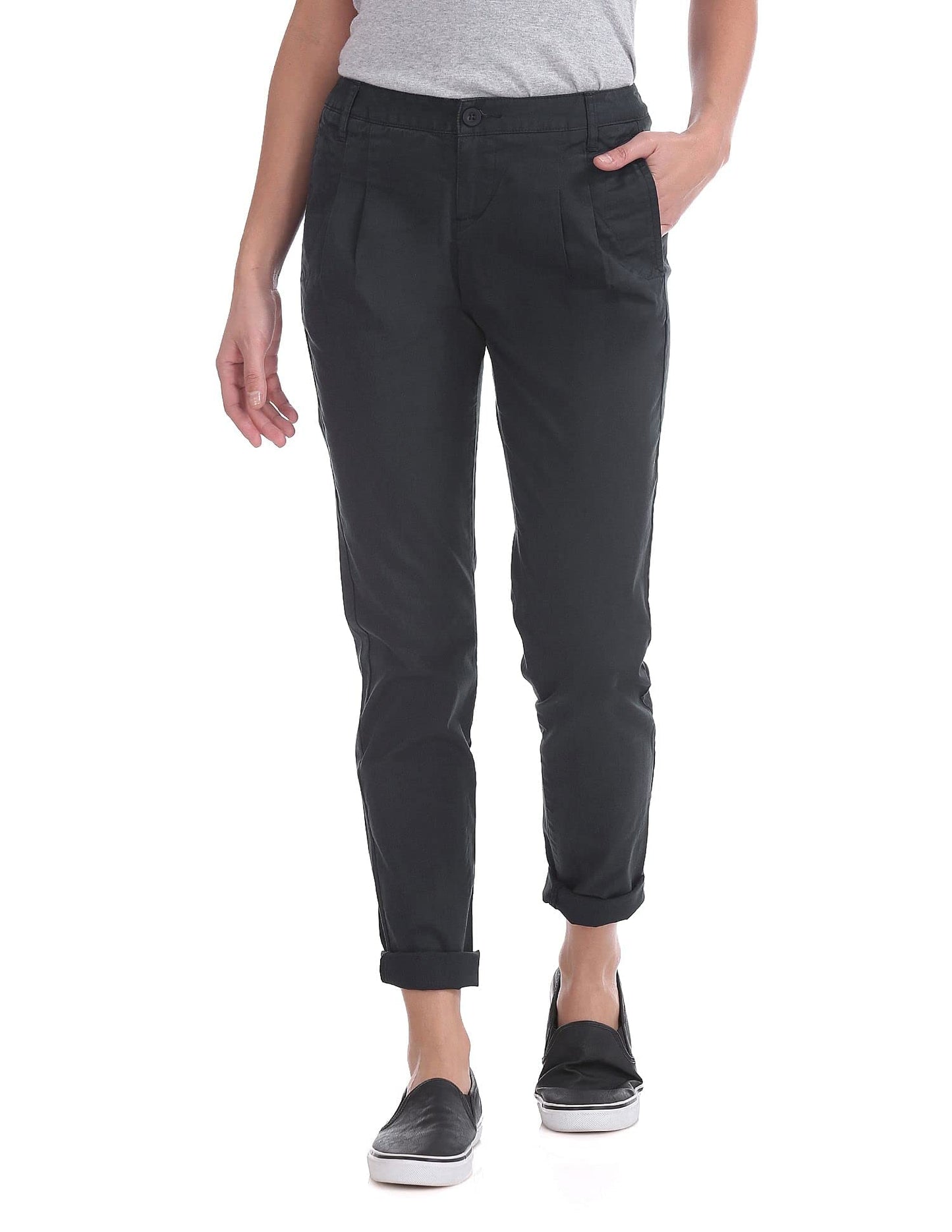 US Polo Association Women's Regular Pants (UWTR0007_Blue_30)