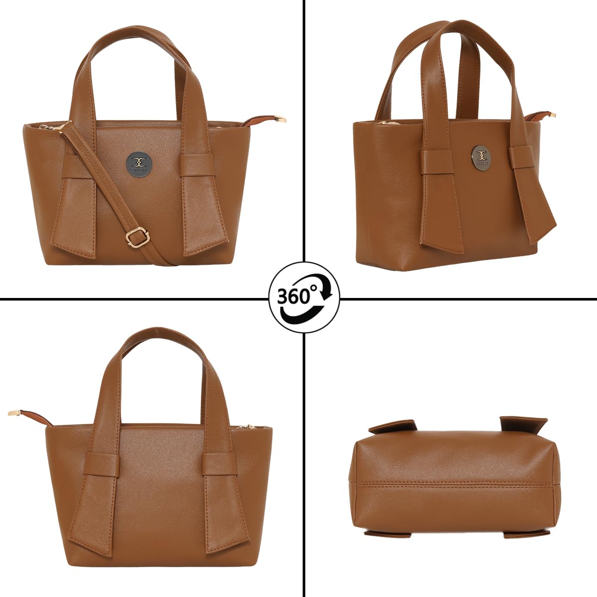 ESBEDA Tan Color Classic Mini Handbag For Womens| Ladies Purse | Stylish Handbag | Gift Bag For Women