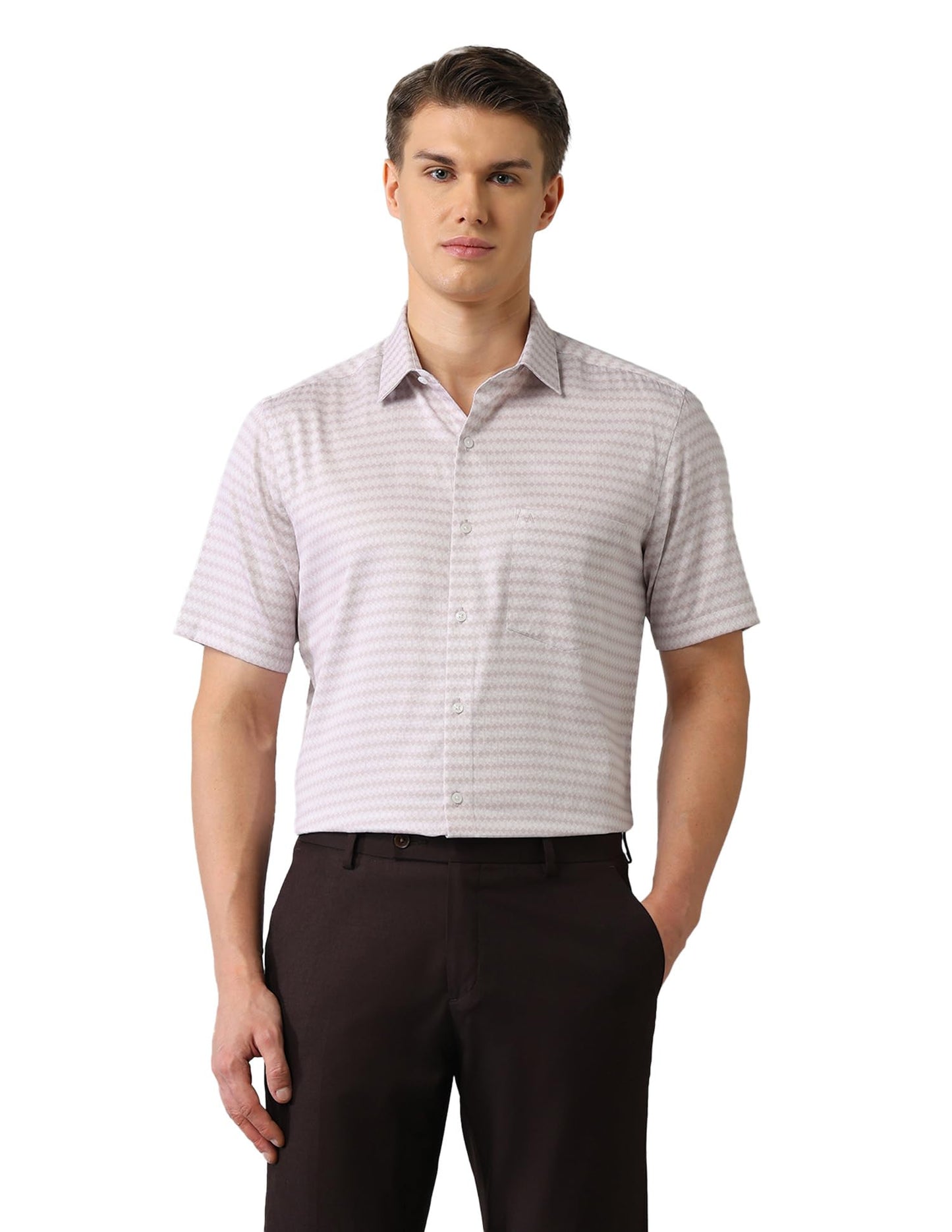 Arrow Regular Fit Printed Shirt_ARAJSH0773_44