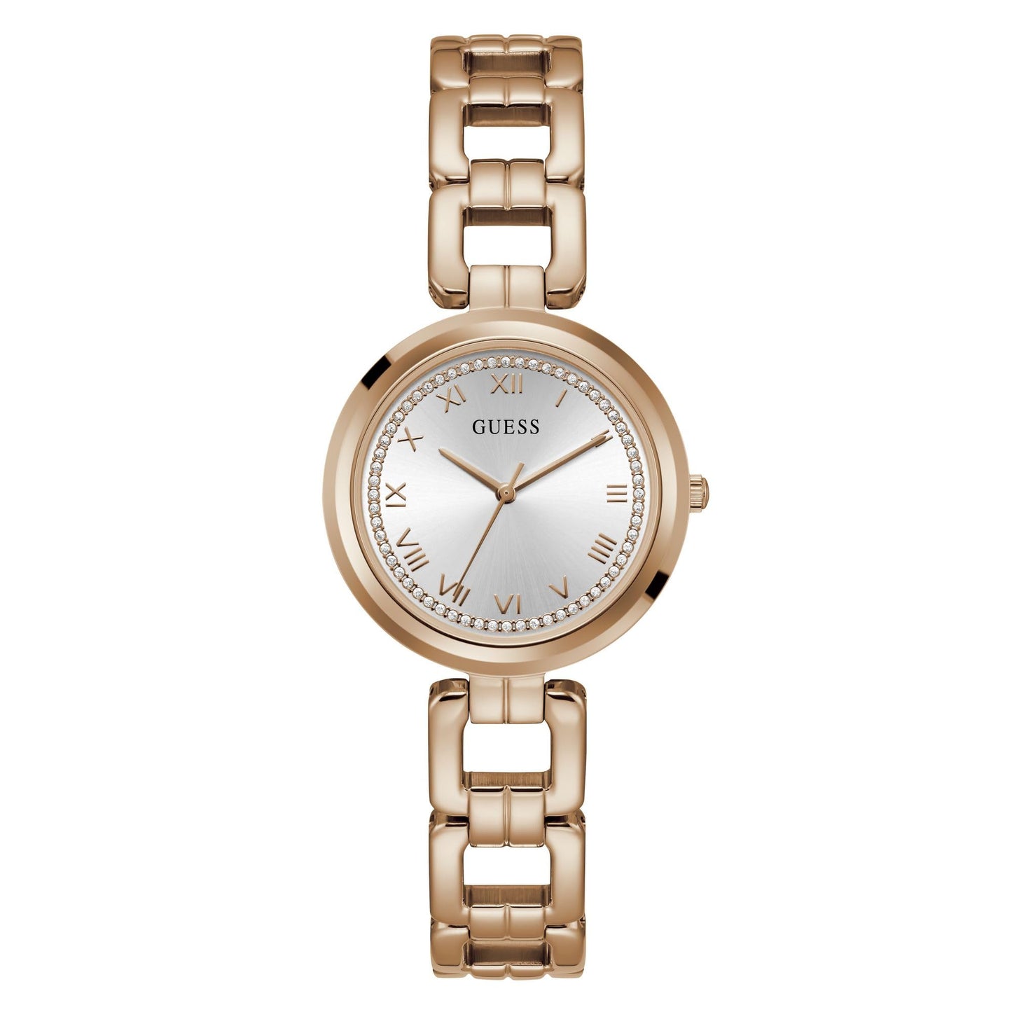 GUESS Analog Silver Dial Women's Watch-U1387L3M