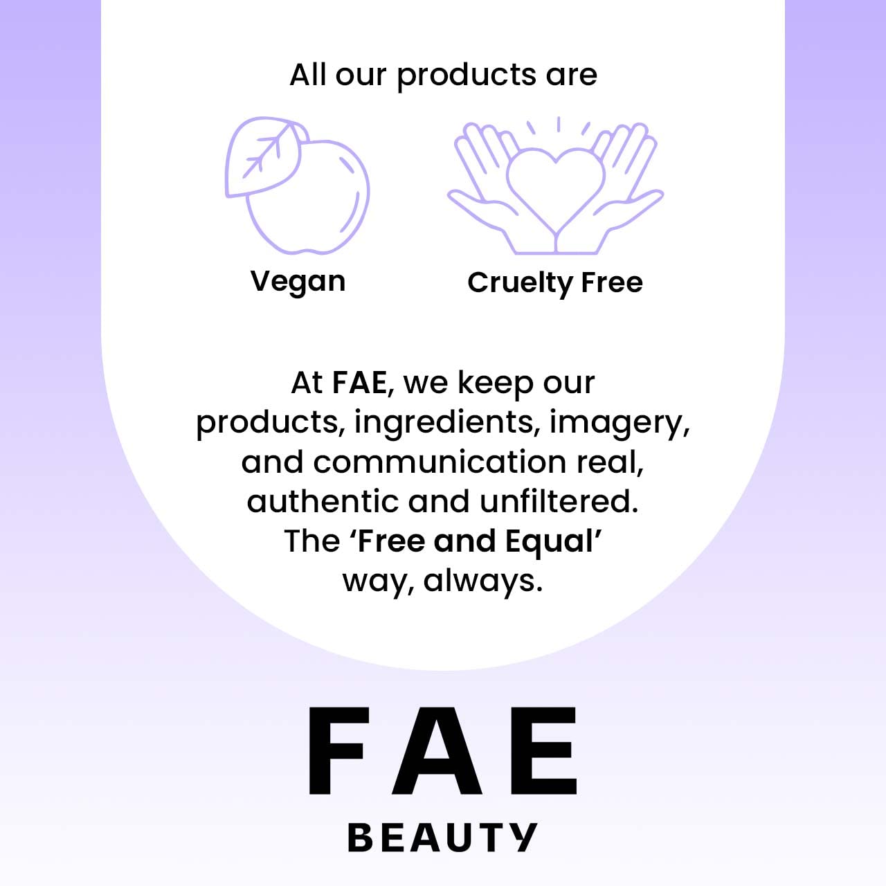 FAE Beauty 2-in-1 Volumising Mascara & Brow Gel | Lengthening & Buildable Formula | Easy To Remove | For All Genders | For Lashes & Brows | Vegan (Dark Brown)