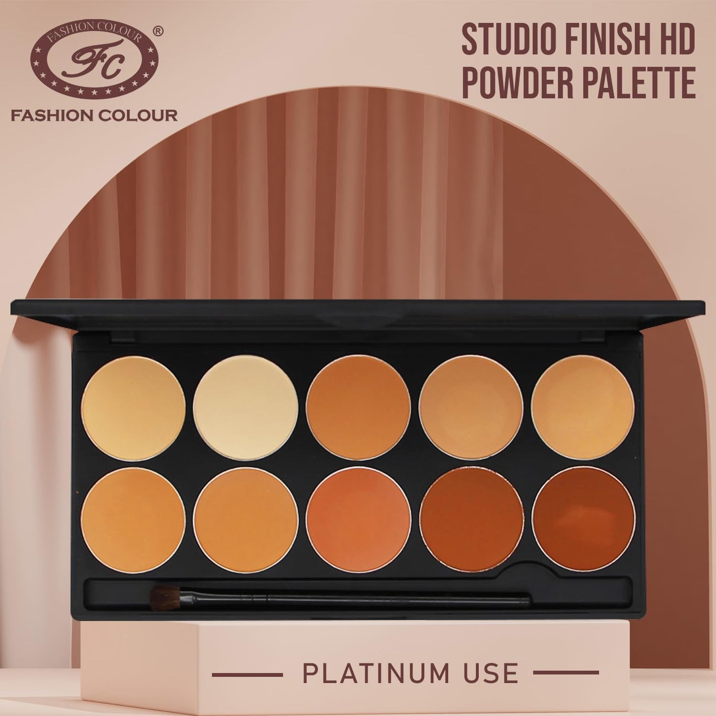 Fashion Colour Studio Finish HD Powder Palette