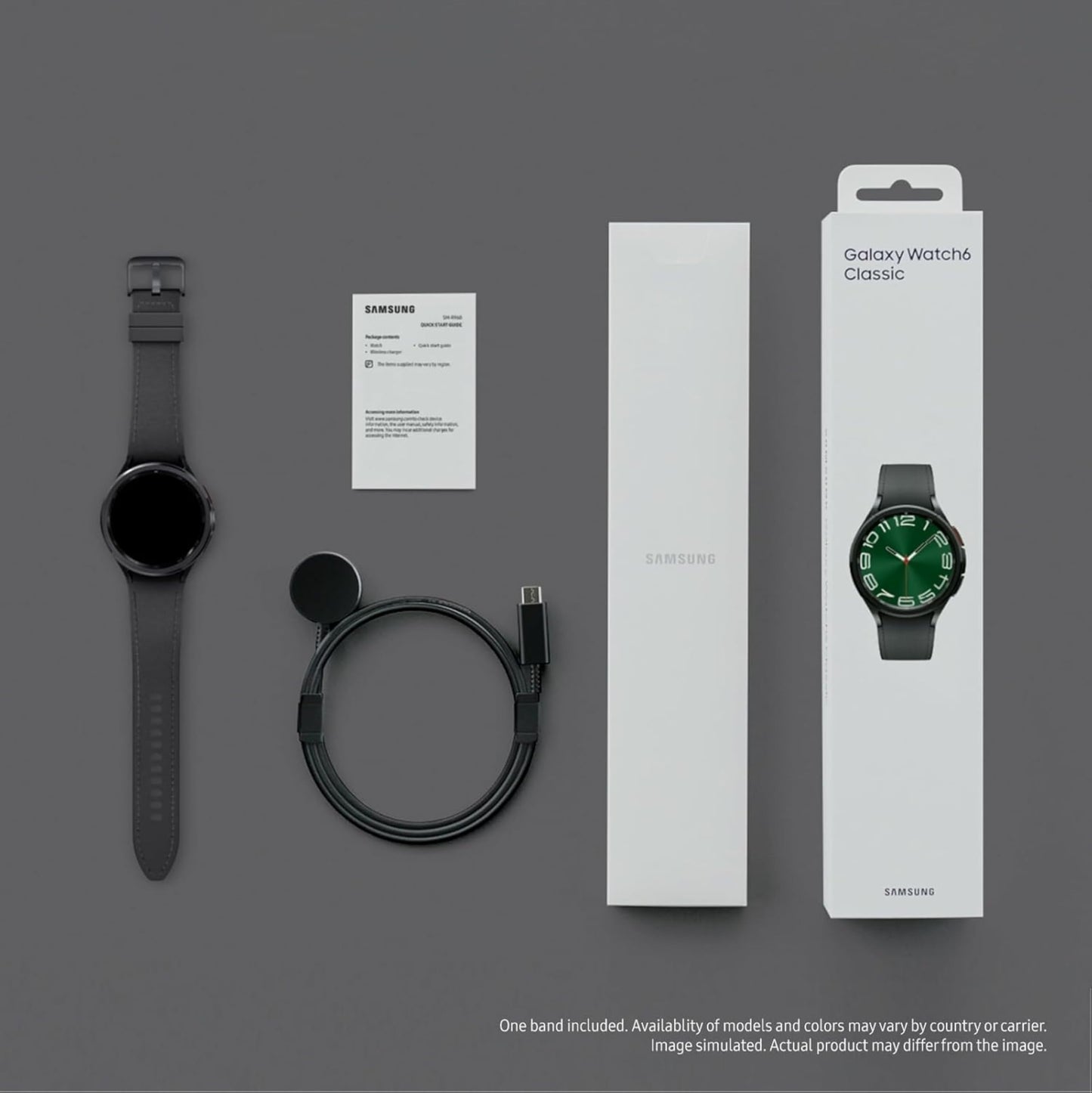 Samsung Galaxy Watch6 Classic LTE (47mm, Silver, Compatible with Android only) | Introducing BP & ECG Features