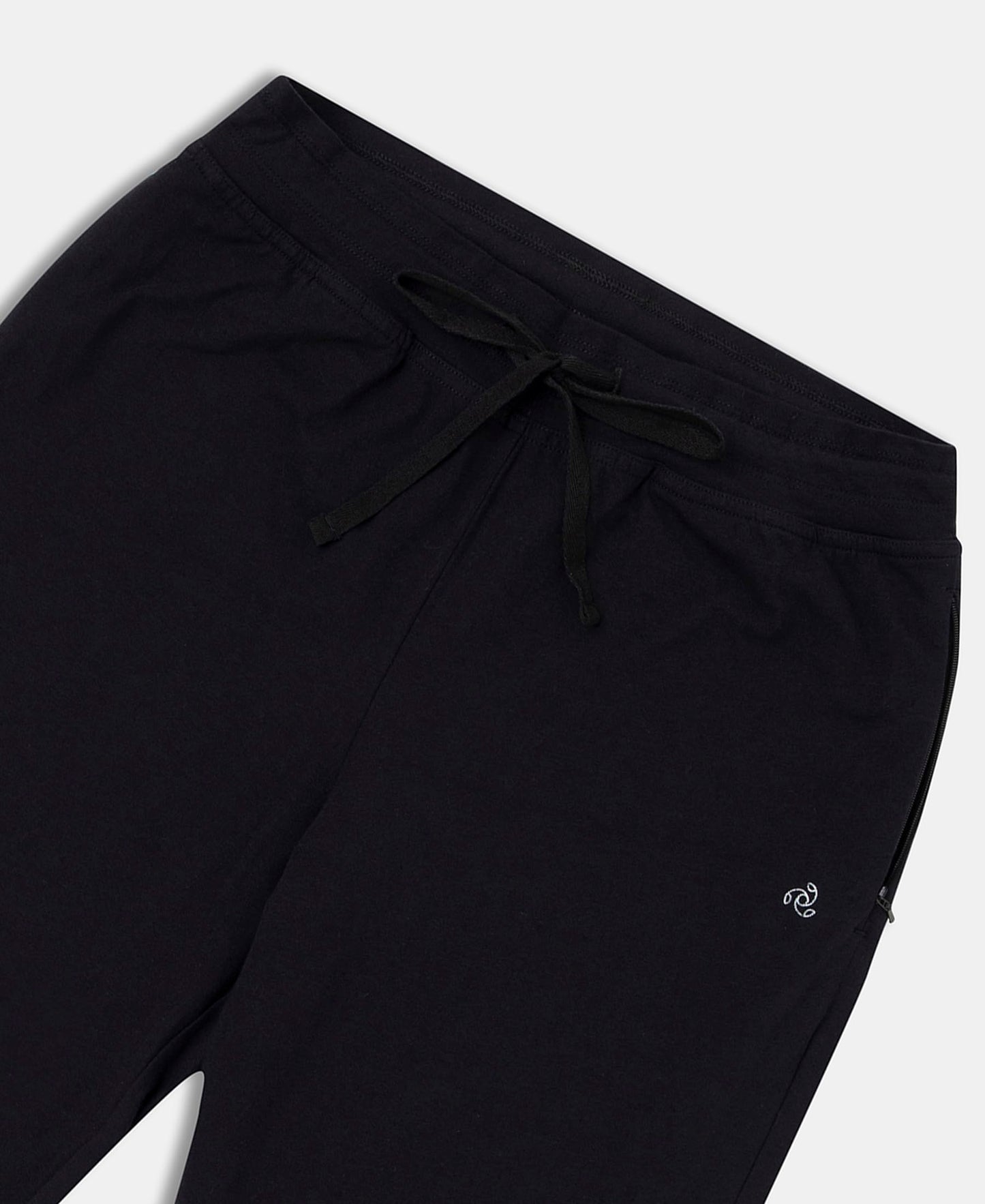 Jockey Women's Regular Fit Capris (1300-0105-BLACK_S_Black_Small)