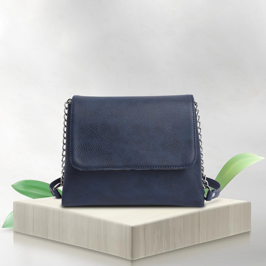 Fastrack Classic Envelope Sling Bag for Women | Stylish Crossbody Bag for Girls, Ladies, Women | Structured Handbag Made of Faux Leather