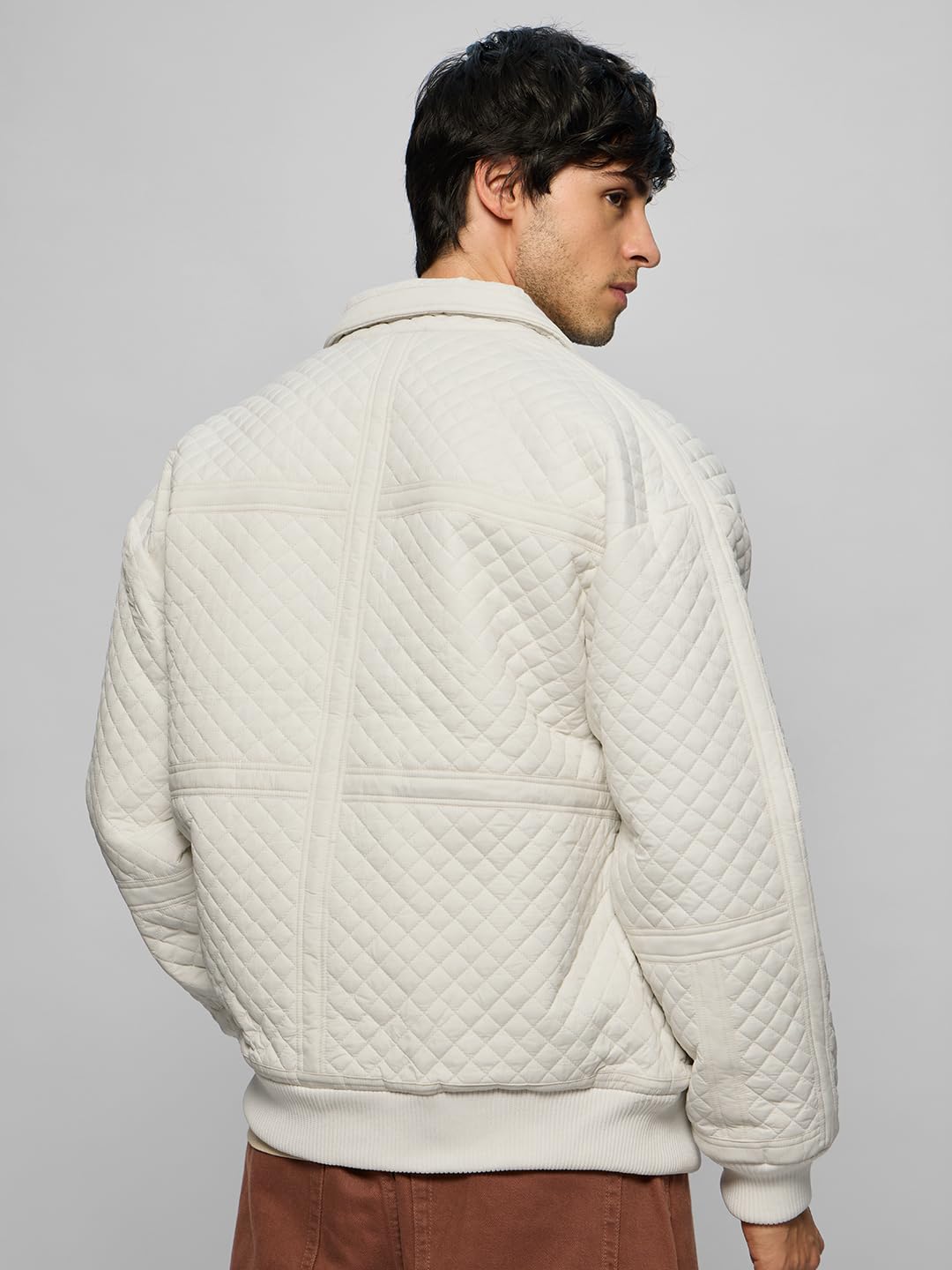 The Souled Store Quilted Jacket: Snow Storm Men and Boys Winter Oversized Puffer Jackets