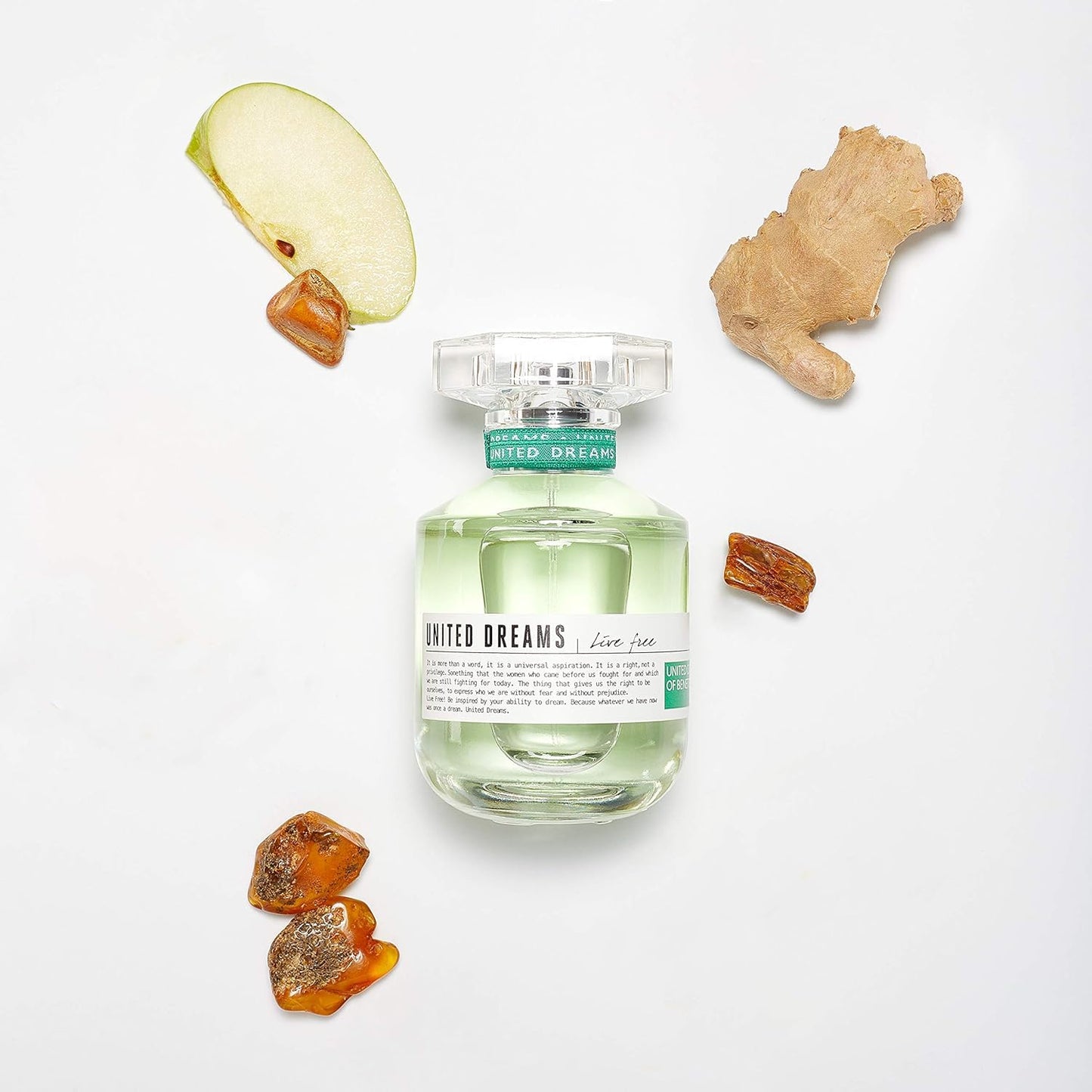 United Colors of Benetton Dreams Live Free Eau De Toilette Spray For Women, 80 Ml