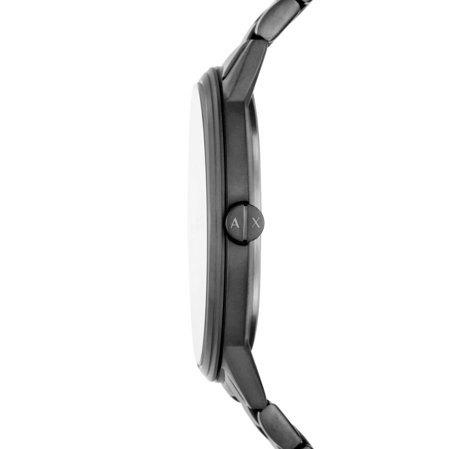 Armani Exchange Stainless Steel Analog Black Dial Men's Watch-Ax2761, Band Color:Black