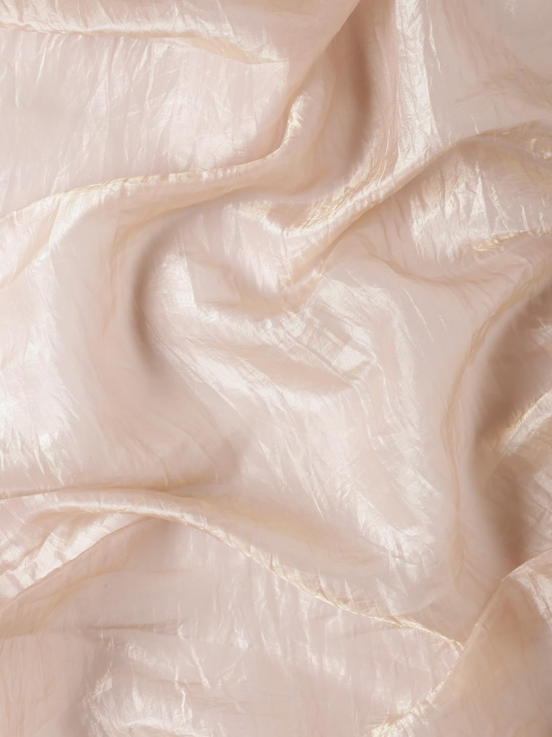 MOHEY Fawn Organza Embroidery|Stone Work Saree for Women