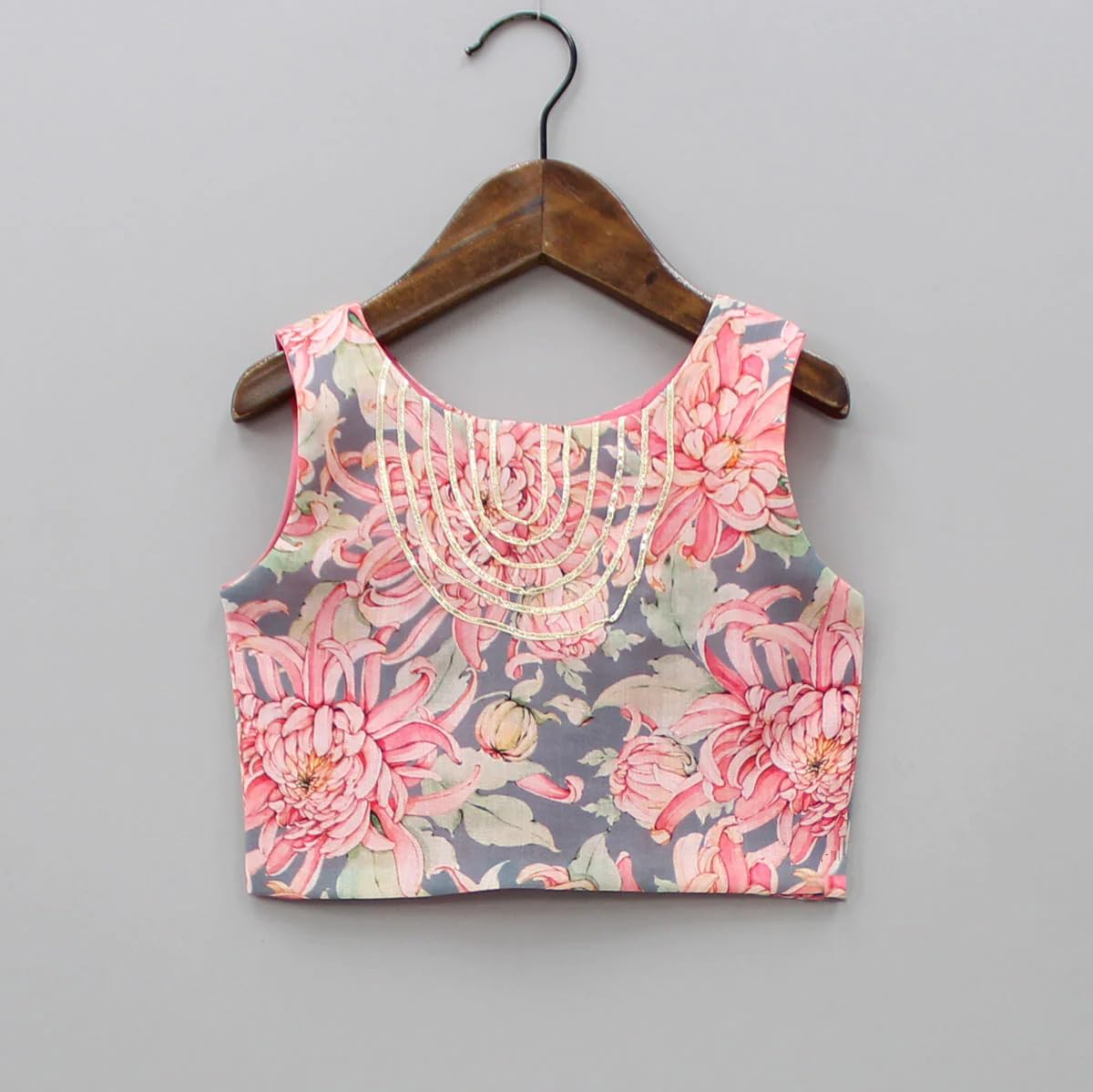 GORLYA Rayon Girl's Readymade Lehenga Choli Set (Lc-Ar-1001_Multicolour_9 Years-10 Years)