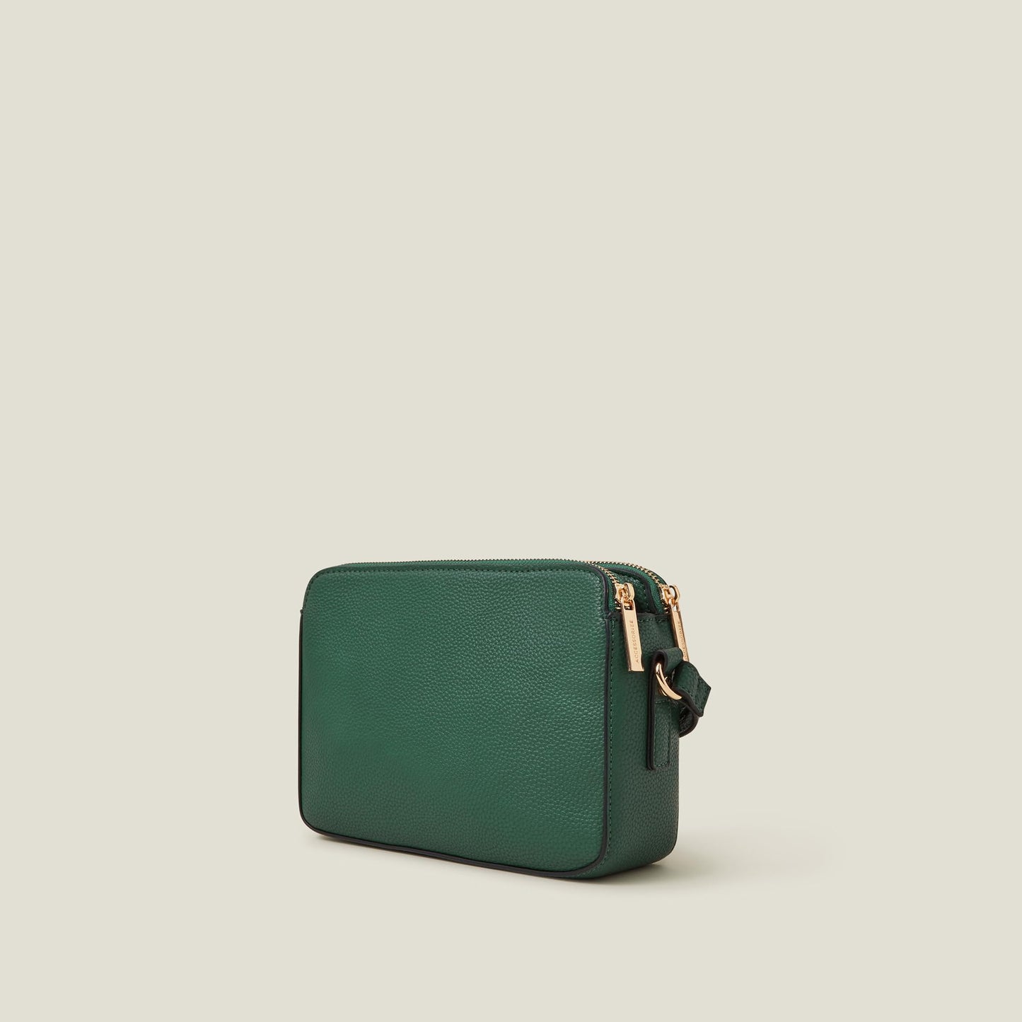 Accessorize London Women's Green Suede Sling Bag| crossbody bag for women stylish|Ladies Adjustable Strap sling bag |Shoulder bag for woman
