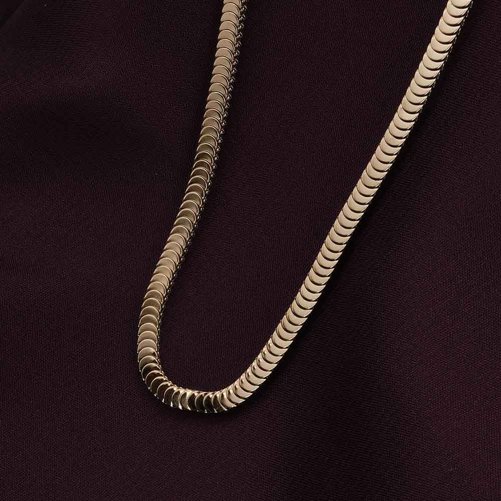 PALMONAS Gold Snake Chain Necklace for Womens - Gift for Girls & Women | Waterproof & Anti-Tarnish Necklace