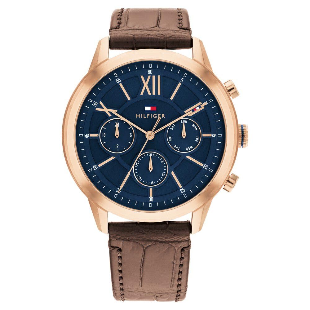 Tommy Hilfiger Analog Blue Dial Men's Casual Watch