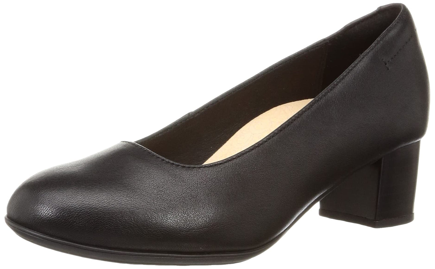 Clarks Linnae Pump Black Leat UK-6