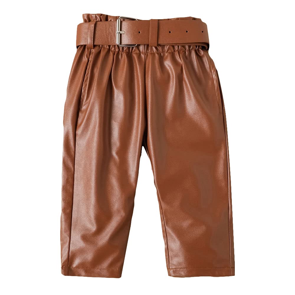 Hopscotch Girls Solid Top Pant Set In White Color for Ages 5-6 Years