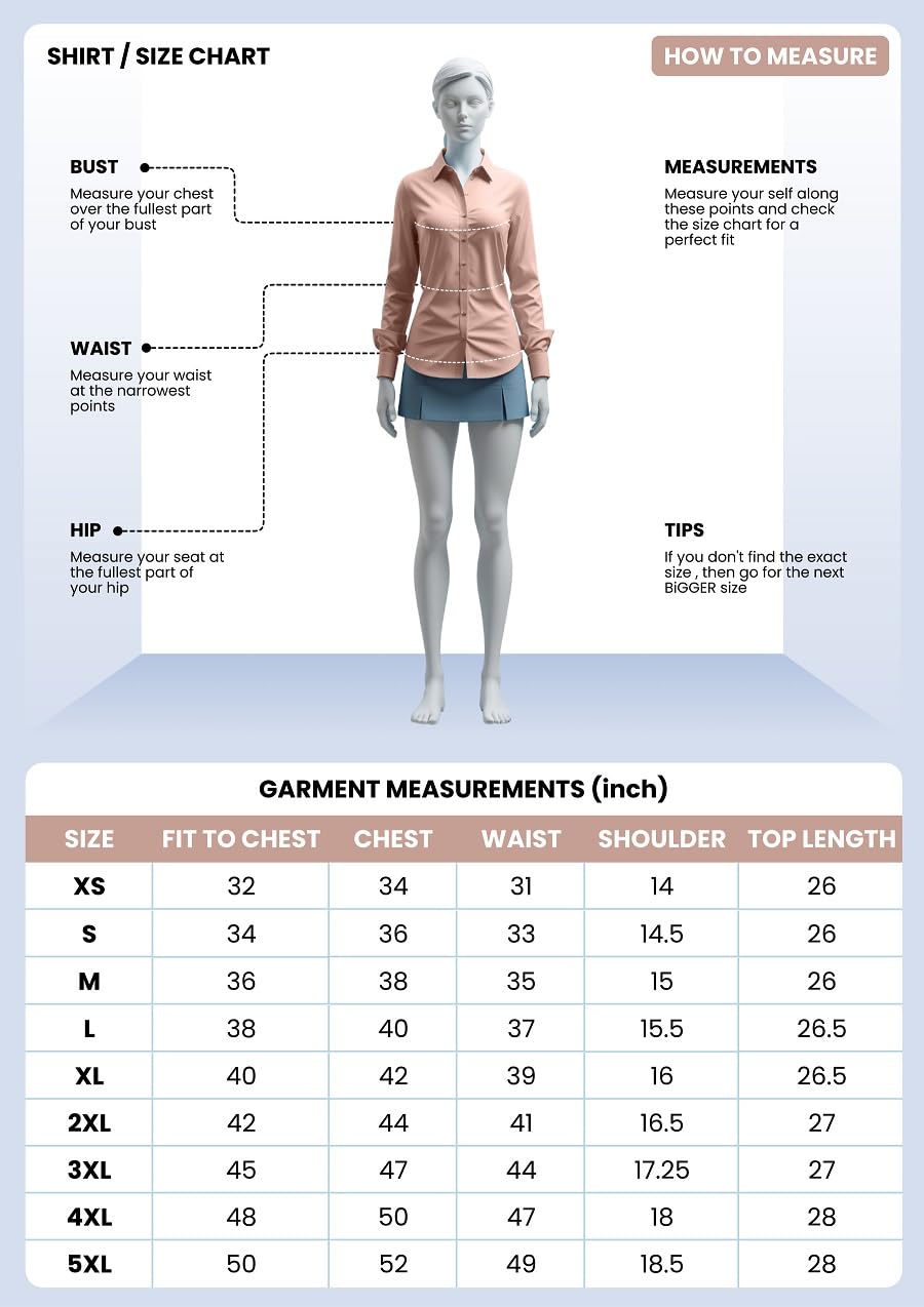 Leriya Fashion Shirts for Women – Korean Style Long Sleeve Oversized Button Down | Plus Size Workwear Top for Office & Casual Wear