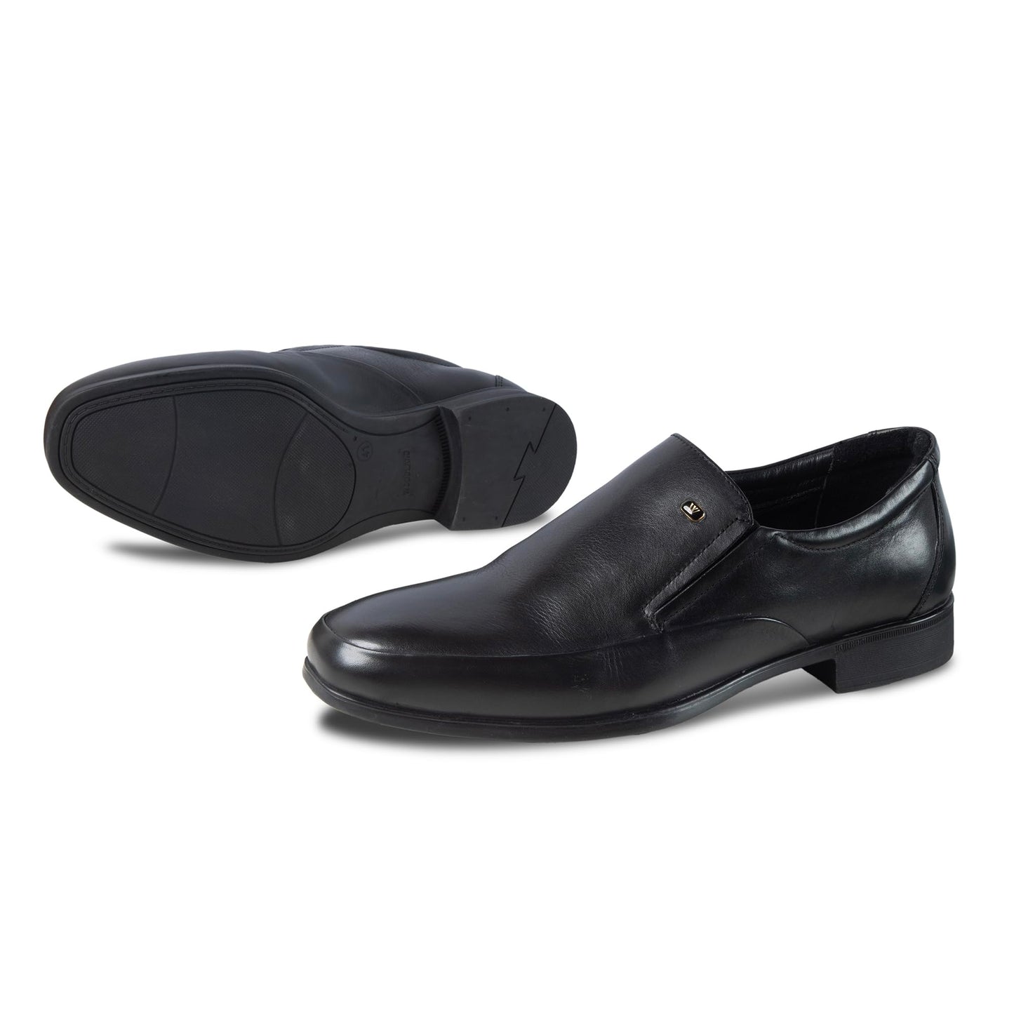 Woodland Men's Black Softy Formal Shoes-8 UK (42EURO) (OGW 6205024)