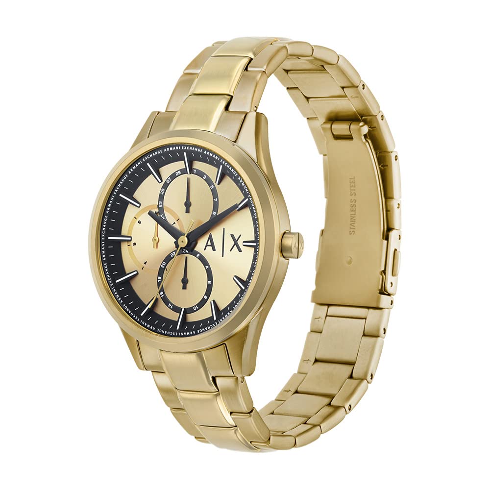Armani Exchange Analog Gold Dial Men's Watch-AX1866