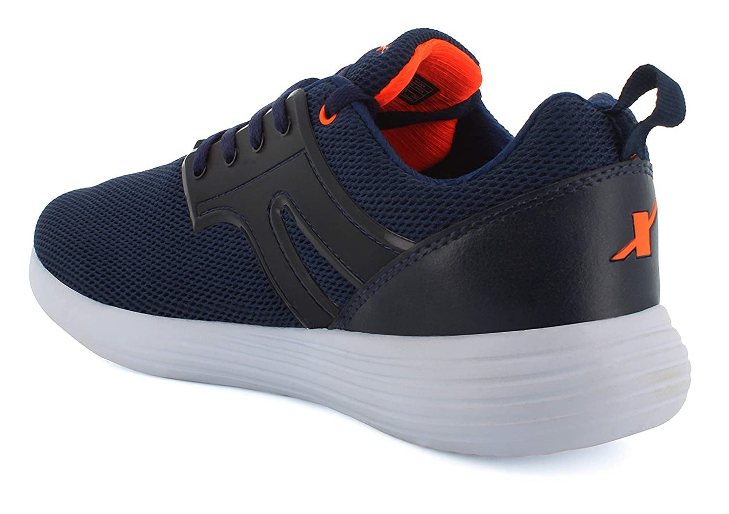 Sparx Trending Men's Footwear for Outdoor/Official/Running/Walking Shoes SM-500 N.Blue N.Orange UK-6
