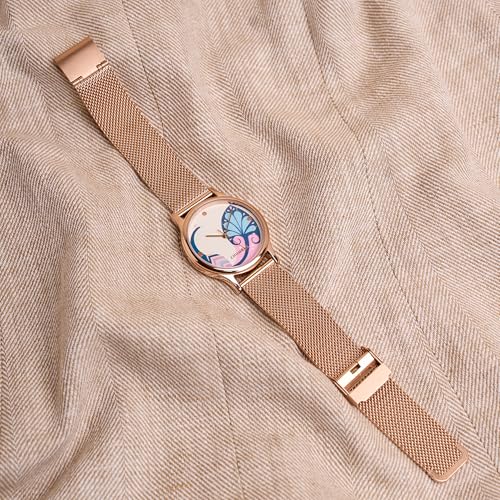 TEAL BY CHUMBAK Round Dial Analog Hand Watch for Women, Gifts for Women/Girls/Ladies, Stylish Fashion Watch for Casual/Work