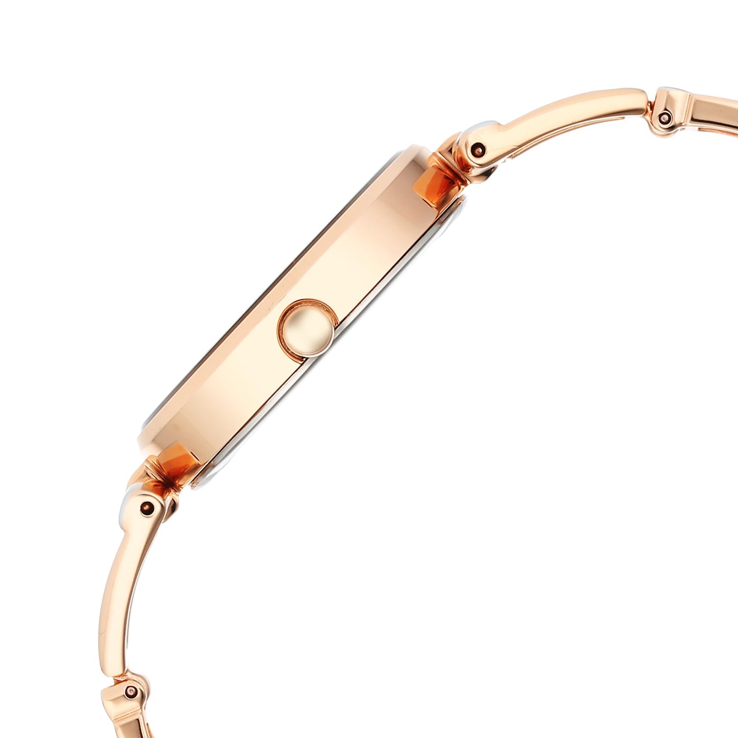 Titan Raga Ascend Quartz Analog Rose Gold Dial with Rose Gold Brass Strap Watch for Women