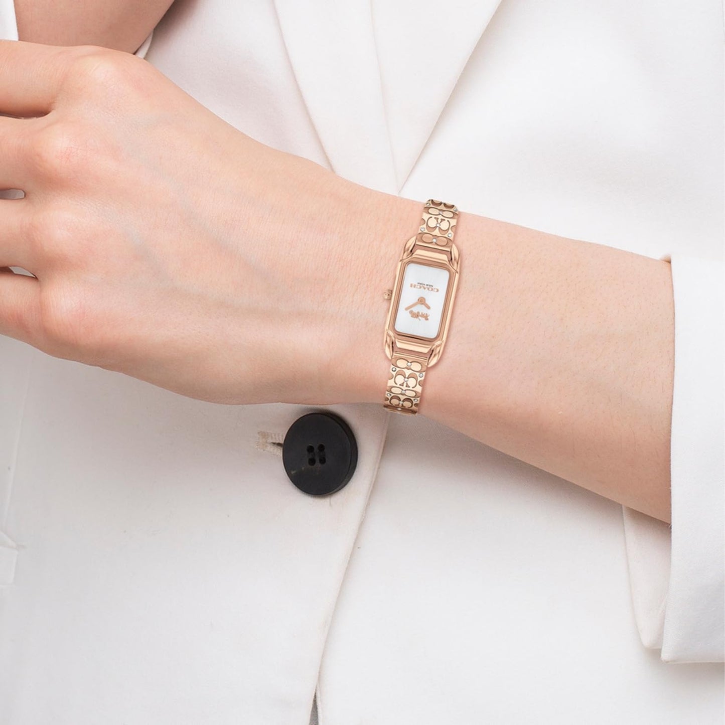 Coach Analog Silver Dial Women's Watch-14504197